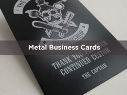 Metal Business Cards